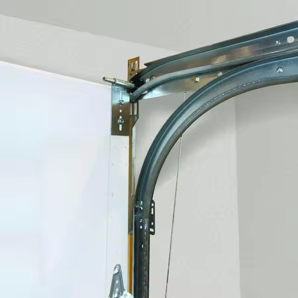 high quality galvanized steel garage door hardware horizontal vertical curve sectional garage door track